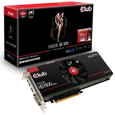 Club3D Radeon HD7870 XT 2GB [ Joker ] Najszybsza