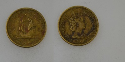 Karaiby Brytjskie 5 Cents 1955 rok od 1zl i BCM
