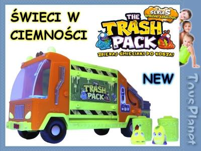 Trash Pack ŚMIECIARKA śmieciaki ŚWIECI seria 5 NEW