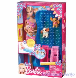 **Barbie basen zawody pływackie piesków szczeniaki