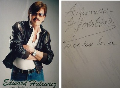 Edward Hulewicz - autograf
