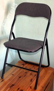 Krzesło składane / rozkładane tapicerowane tkanina - 5743445611 - oficjalne  archiwum Allegro
