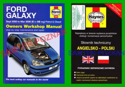 Ford Galaxy 2000-2006 instrukcja napraw Haynes