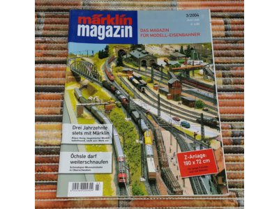 Marklin Magazin 3/2004 - kolej pociągi schematy