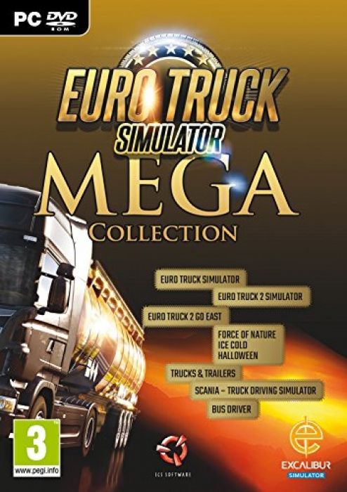 Euro Truck Mega Collection (PC DVD)