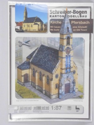 Model kartonowy do sklejenia Kościół