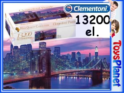 Clementoni MEGA PUZZLE NEW YORK 13200 el Nowość - 5725311494 - oficjalne  archiwum Allegro