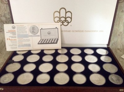 Kolekcjonerski zestaw olimpiada Montreal