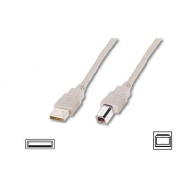 Kabel do drukarki USB 2.0 A/M - USB B /M, 1,0 m be