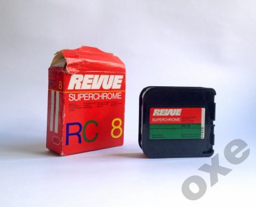 Film kaseta kamera REVUE RC 8 _ super 8 mm _ 15m