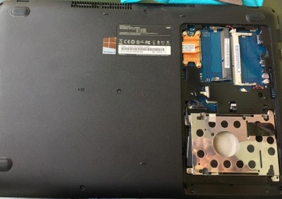 Laptop Samsung Uszkodzony