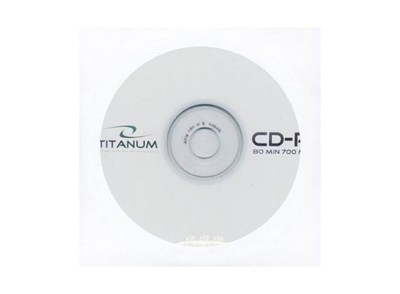 Płyty CD-R + koperty z oknem 10 sztuk