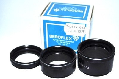 Beroflex M42 Pierscienie Makro Makrofotografia