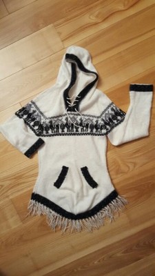piękny sweter z alpaki oryginalny z Peru S/M - 6622479148 - oficjalne  archiwum Allegro