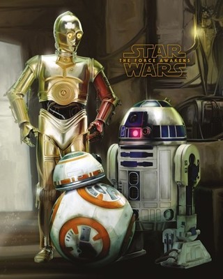 Star Wars Gwiezdne Wojny Droidy - plakat 40x50 cm