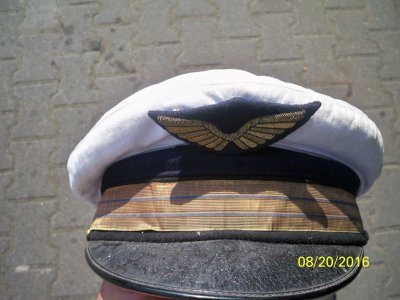 zabytkowa czapka pilota francuska wojskowa