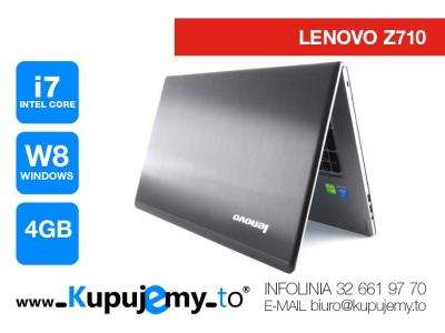 LAPTOP LENOVO Z710 i7 4702MQ 4GB 500GB W8 17,3'