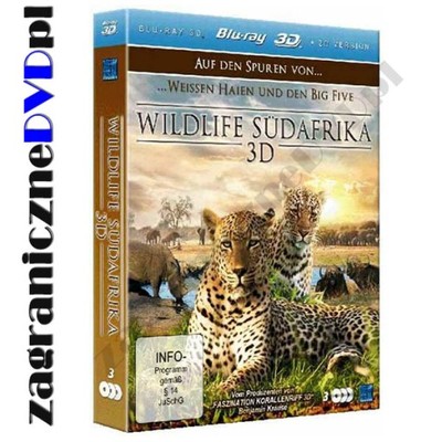 Dzika Afryka [3 Blu-ray 3D/2D] Wildlife: Africa