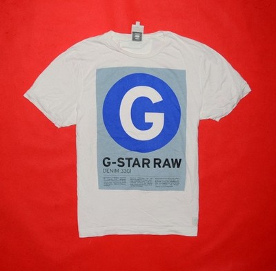 5119-38 ...G-STAR RAW... T-SHIRT LOGOWANY r.L