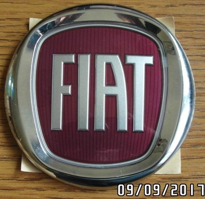 Znaczek Emblemat Fiat Średnica 12 Cm Oryginał - 7007057355 - Oficjalne Archiwum Allegro