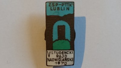 ZSP-PTTK LUBLIN przypinka 1970 rok