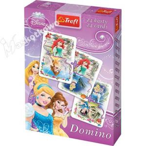 Gra Karty Domino - Księżniczki Disneya 08603 TREFL