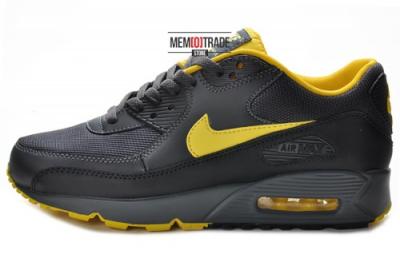 w MS Nike Air Max 90 (070) Czarne żółte 44 - 4757384681 - oficjalne  archiwum Allegro