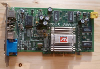 ATI Sapphire RADEON 9000  VIVO 64 MB DDR VGA SVHS