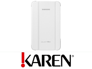 Etui składane do Samsung Galaxy Tab3 7.0 białe