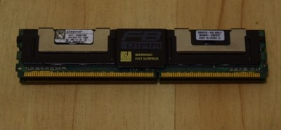 RAM DDR2 4GB PC2-5300F Kingston serwer st. robocza