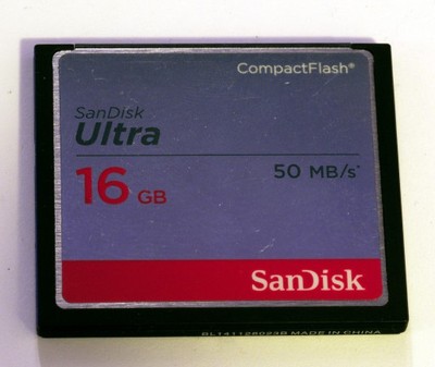 SanDisk CF CompactFlash 16GB - gwarancja