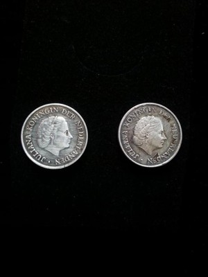 Spinki do mankietów srebro 0,800 monety / TANIEJ