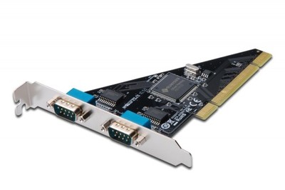 Nowy Kontroler PCI Digitus 2xszeregowy serial DB9