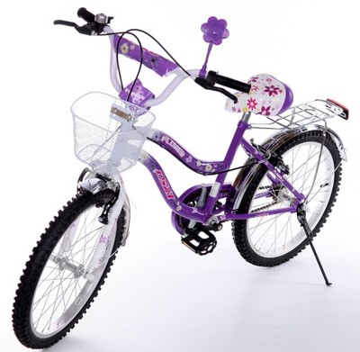 Rowerek dla dziewczynki 20"cali rower kwiaty - 6916924074 - oficjalne  archiwum Allegro