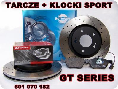 TARCZE GT + KLOCKI VOLVO C30 C70 CABRIO. 06- 278mm