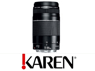 Canon obiektyw EF 75-300mm f/4-5.6 III od Karen
