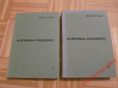 FULLER - HISTORIA FILOZOFII 1-2 KPL