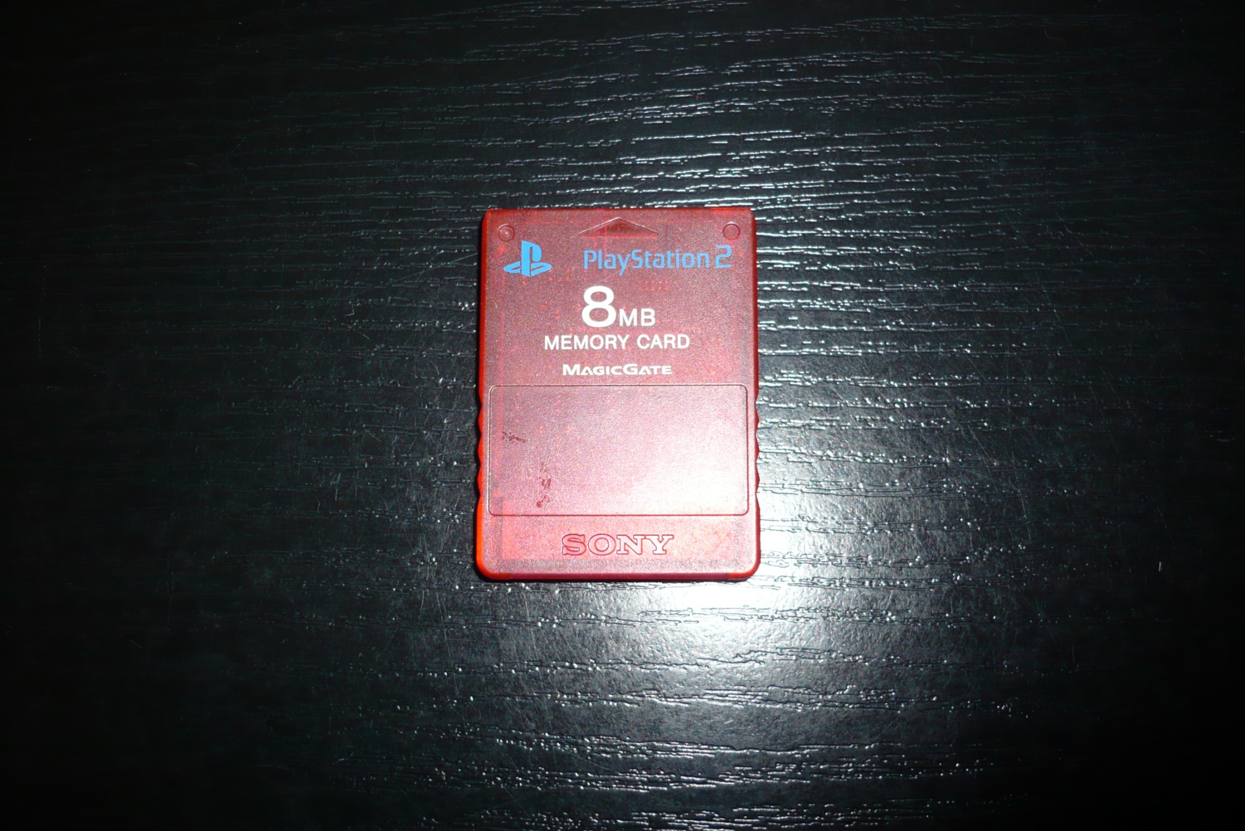 Karta pamięci Playstation 2 scph 10020 czerwona