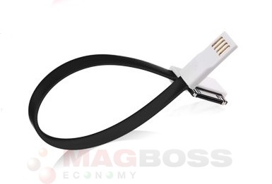 Kabel USB iPhone 4G/4S/4 czarny WYPRZEDAŻ