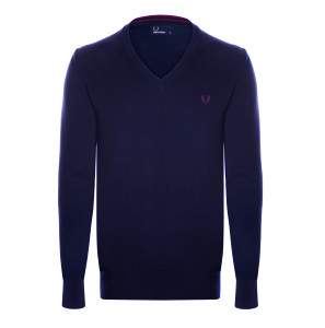 SWETER FRED PERRY V-NECK [XL] SALE [-64%]