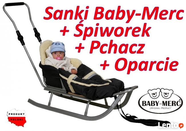 Sanki Baby Merc śpiworek Pchacz Warszawa - 7030927972 - oficjalne archiwum  Allegro
