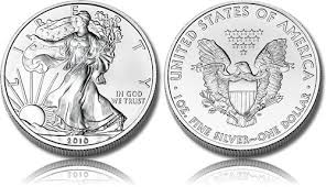 1 uncja srebra. American Eagle