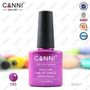 Lakier Hybrydowy Color Coat UV&amp;LED CANNI  #193
