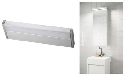IKEA GODMORGON Oświetlenie do łazienki LED - 6024486998 - oficjalne  archiwum Allegro