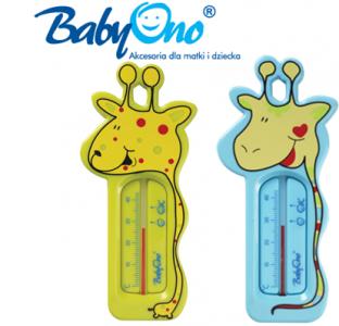 BabyOno termometr kąpielowy do kąpieli żyrafa 0m+