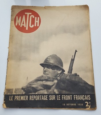 Match gazeta francuska 1939 rok