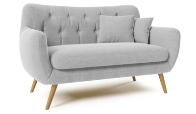Revive sofa 2 osobowa - szara od ręki Nordic
