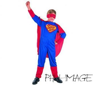 Strój kostium SUPERMAN Batman 110-120 cm S