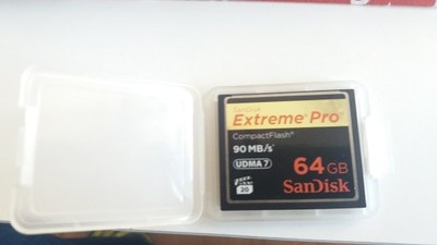 Sandisk Extreme Pro CompactFlash 64gb 90mb/s