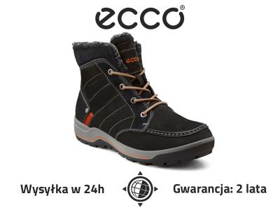 ECCO Buty Damskie Zimowe TRACE LITE 38-39 Czarne